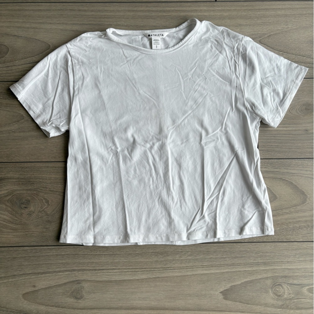 Athleta Essential White T-Shirt